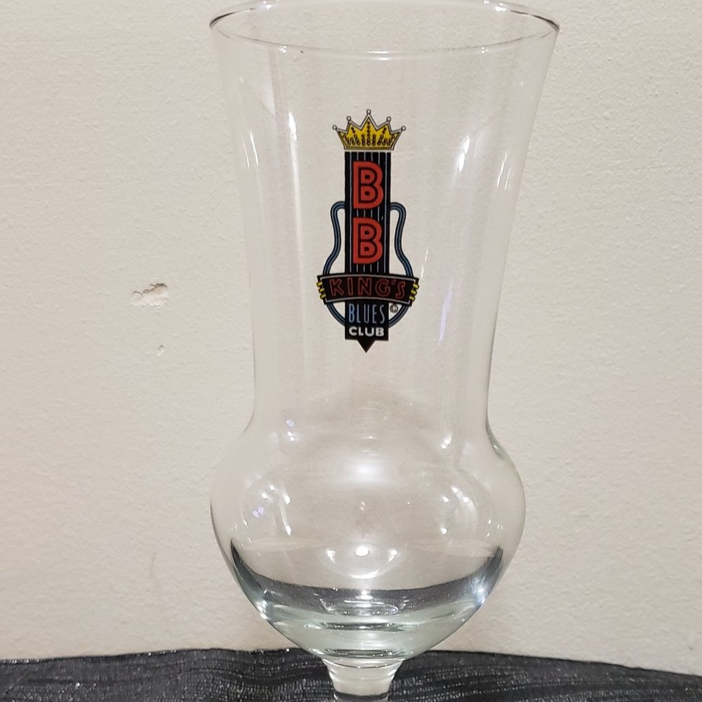 BB King Hurricane Collector's Drinking Glass.